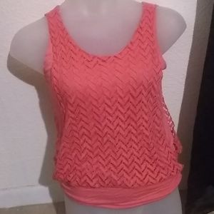 Kate Pink Blouse Size M (Item#C0006)